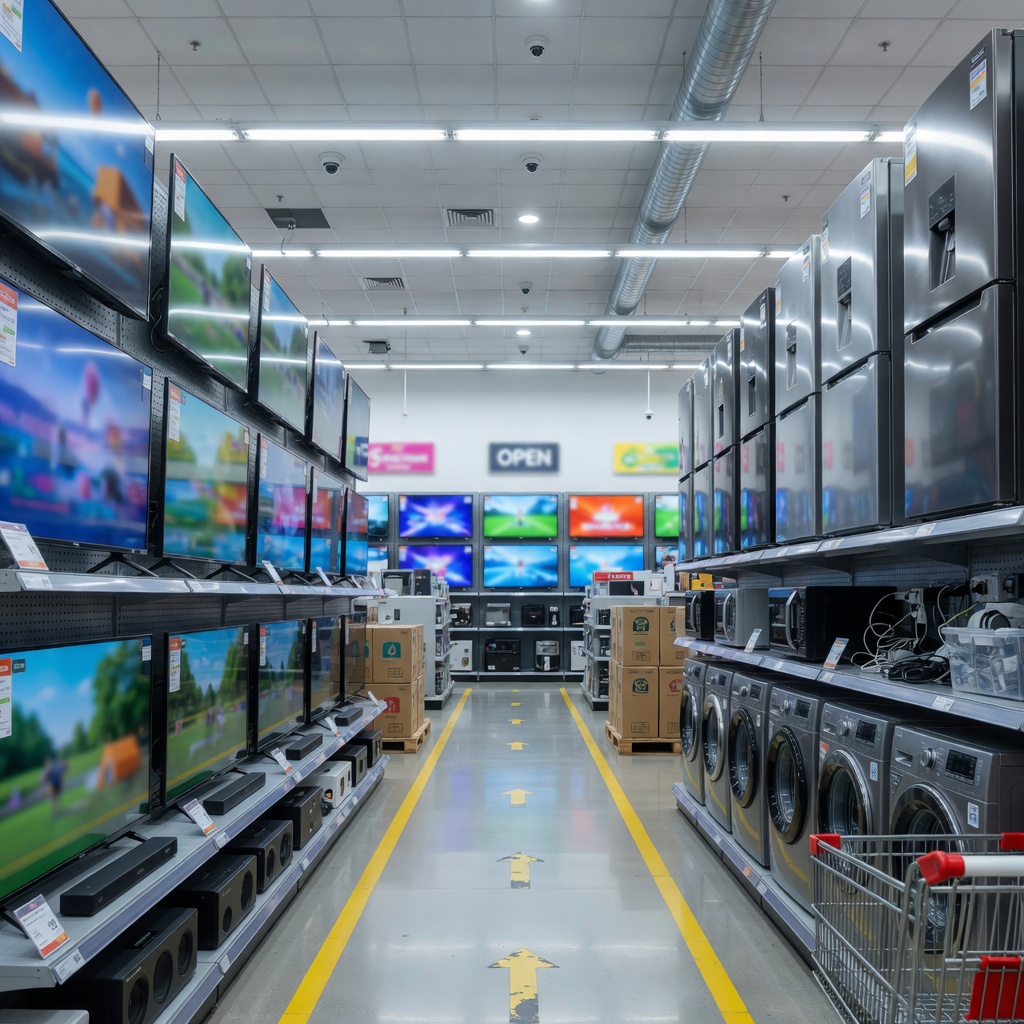 Retail electronics website engine preview