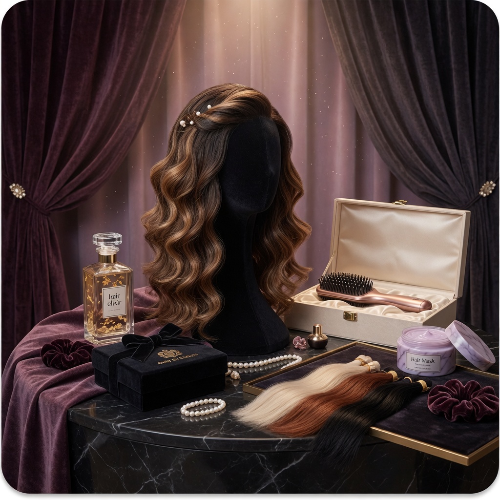 Wig & hair sellers website engine preview